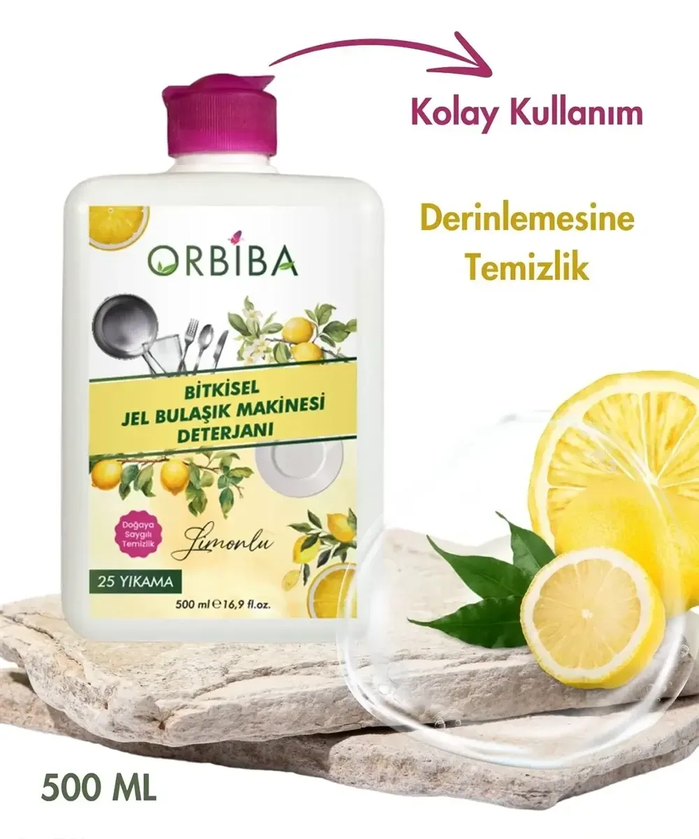 rbiba Bitkisel Jel Bulaşık Deterjanı