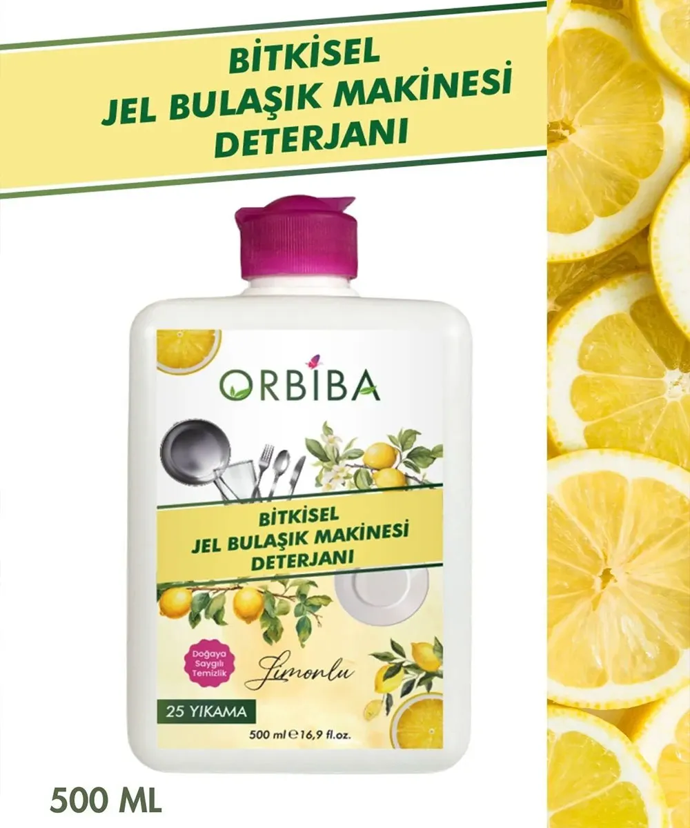 rbiba Bitkisel Jel Bulaşık Deterjanı